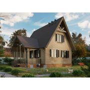 Гибкая черепица Docke Генуя Зрелый каштан