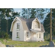 Сайдинг брус Docke D6S PASTEL Сливки