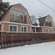 Сайдинг брус Docke D6S PASTEL Капучино