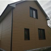 Сайдинг брус Docke D6S PASTEL Карамель