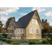 Угол наружный для фасадных панелей Stein, Осенний лес