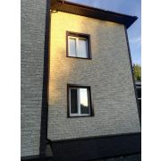 Угол наружный для фасадных панелей Stein, Молочный