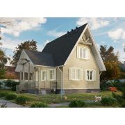 Сайдинг корабельный брус Docke D4.5D PASTEL Фисташки