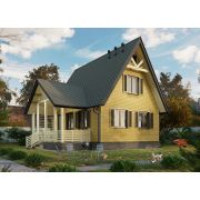 Сайдинг корабельный брус Docke D4.5D PASTEL Карамель