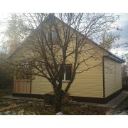 Сайдинг корабельный брус Docke D4.5D PASTEL Лимон