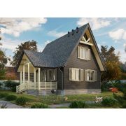 Сайдинг корабельный брус Docke D4.5D INTENSIVE Графит