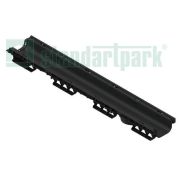 Лоток водоотводный пластиковый PolyMax Basic DN100 h80 стандартный борт