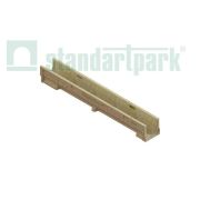 Лоток водоотводный полимербетонный CompoMax Basic DN100 h125