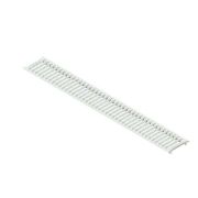 Решетка водоприемная Basic DN100 оцинкованная стальная штампованная щелевая кл. А15