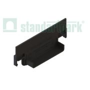 Заглушка торцевая пластиковая для лотков водоотводных пластиковых 8050-М/80571-М