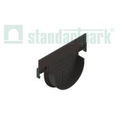 Заглушка глухая пластиковая для лотков водоотводных пластиковых 8020-М/80201-М