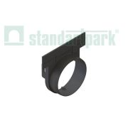 Заглушка с выпуском пластиковая для лотков водоотводных пластиковых 8000-М/80001-М