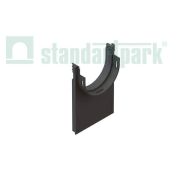 Переходник PolyMax пластиковый для лотков водоотводных пластиковых 8020-М/8080-М